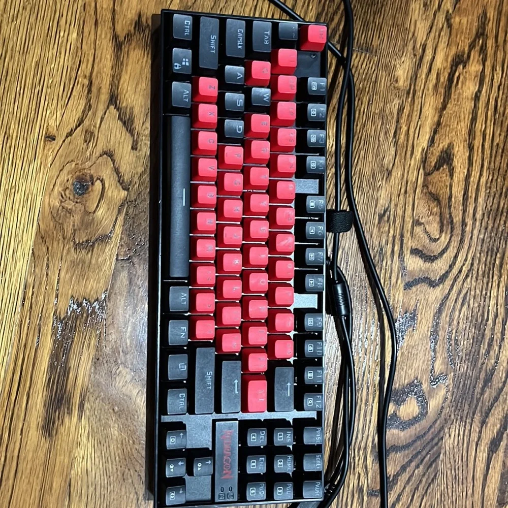 Red dragon gaming keyboard